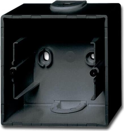 Конзола единична за открит монтаж цвят ЧЕРНА Basic 55 ABB