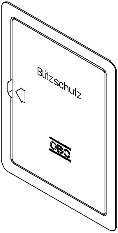 Ревизионна врата за гръмозащитна инсталация неръждаема стомана OBO