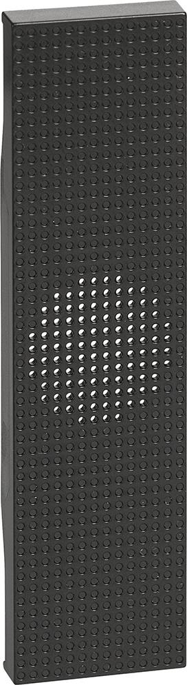 Лицев панел за звънец 1 мод. цвят Черен Living Now Bticino