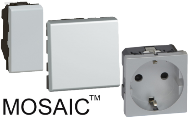 Алуминий механизми Mosaic Legrand