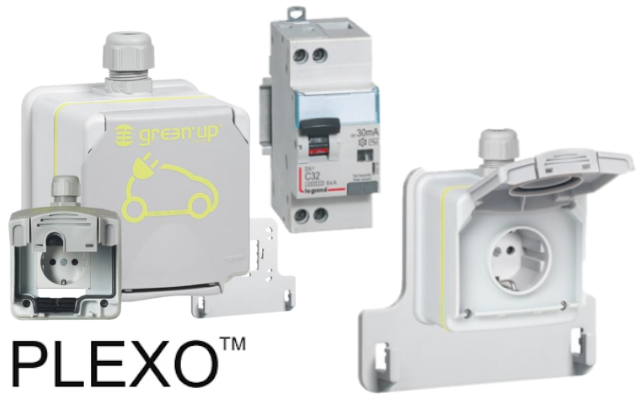 Контакти за електромобили Plexo Legrand