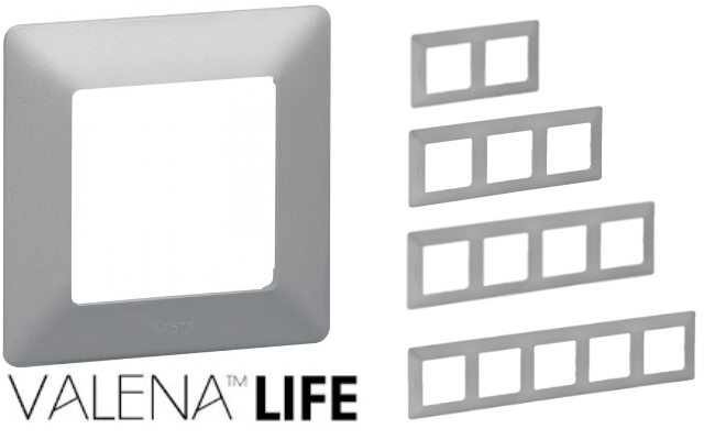 Алуминий рамки Valena Life Legrand