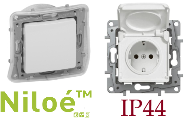 Ключове и контакти IP44 Niloe Legrand