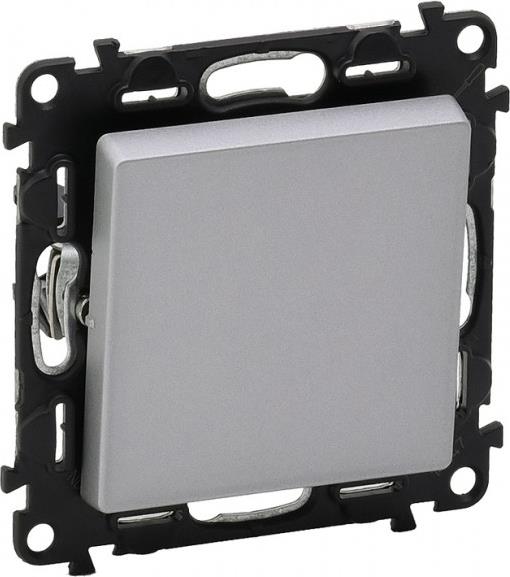 Еднополюсен ключ цвят алуминий Valena Life Legrand