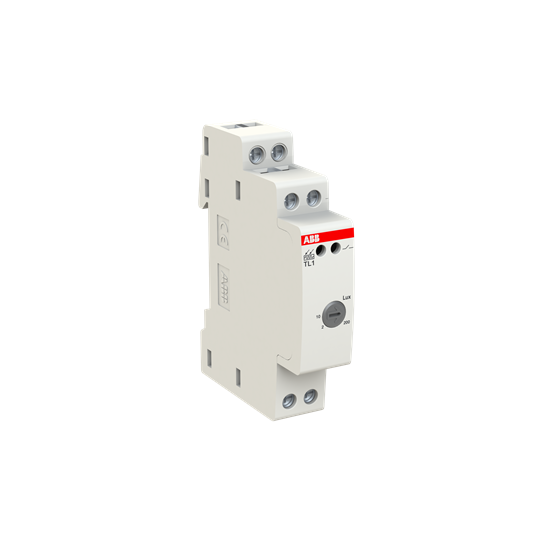 Датчик за осветеност TL1, за DIN монтаж, 1000W, комплект с фотоклетка TLs IP54, ABB