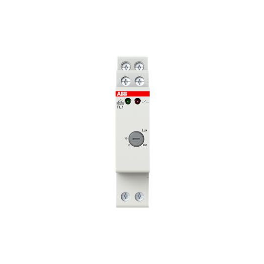 Датчик за осветеност TL1, за DIN монтаж, 1000W, комплект с фотоклетка TLs IP54, ABB