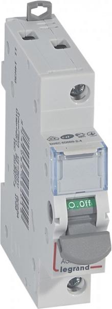 Товаров прекъсвач /шалтер/ DX3-IS 20A 1P 1 мод. Legrand