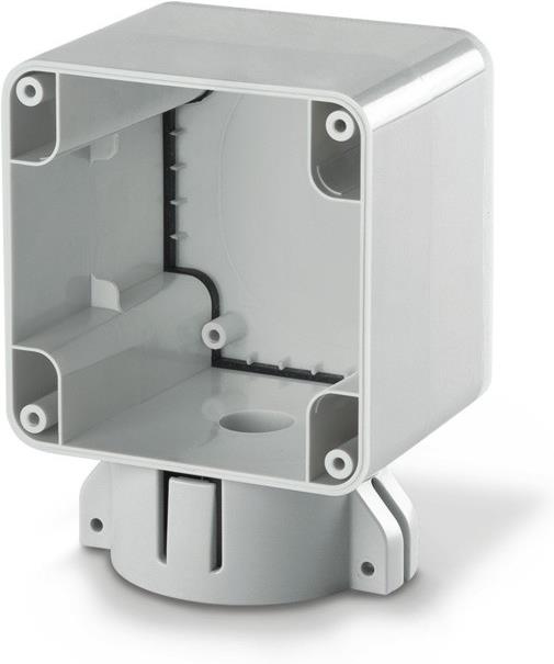 Единична кутия за монтаж върху тръба ф95мм (95x95), Protecta IP66, Scame