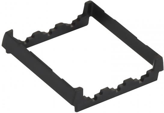 90° aдаптер за хоризонтален монтаж 2 модула за механизми Arteor и Mosaic към Snap-On колони Legrand