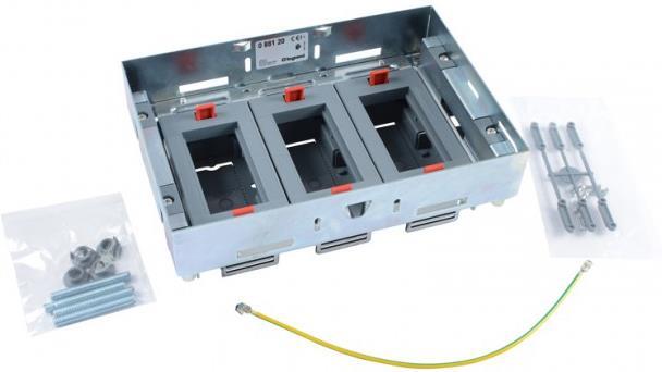 Основа за подова кутия за пълно вграждане 12 (3х4) модула за хоризонтален монтаж на механизми Legrand