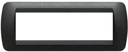 Рамка 7 мод. Black graphite LL International Bticino