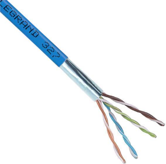 Кабел Cat.6 F/UTP PVC Eca син – 500m LCS3 Legrand