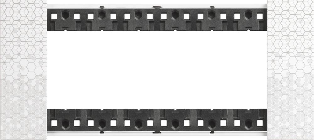 Рамка 6 мод. цвят Пиксел (Pixel) Living Now Bticino