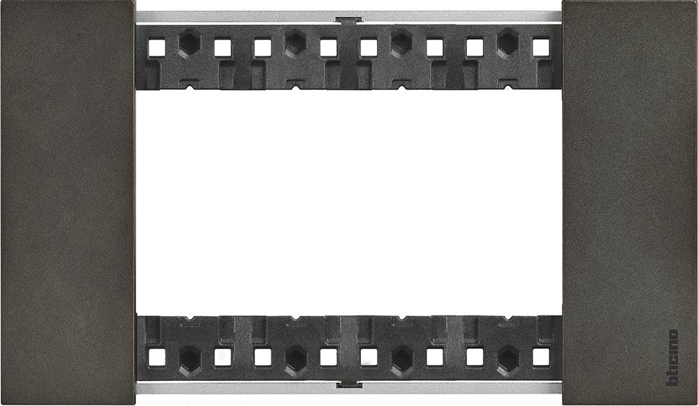Рамка 4 мод. метална цвят Космос (Space)Living Now Bticino