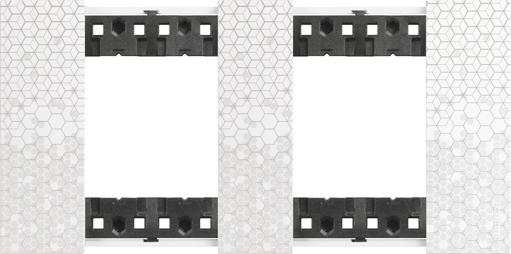 Рамка 2x2 мод. цвят Пиксел (Pixel) Living Now Bticino