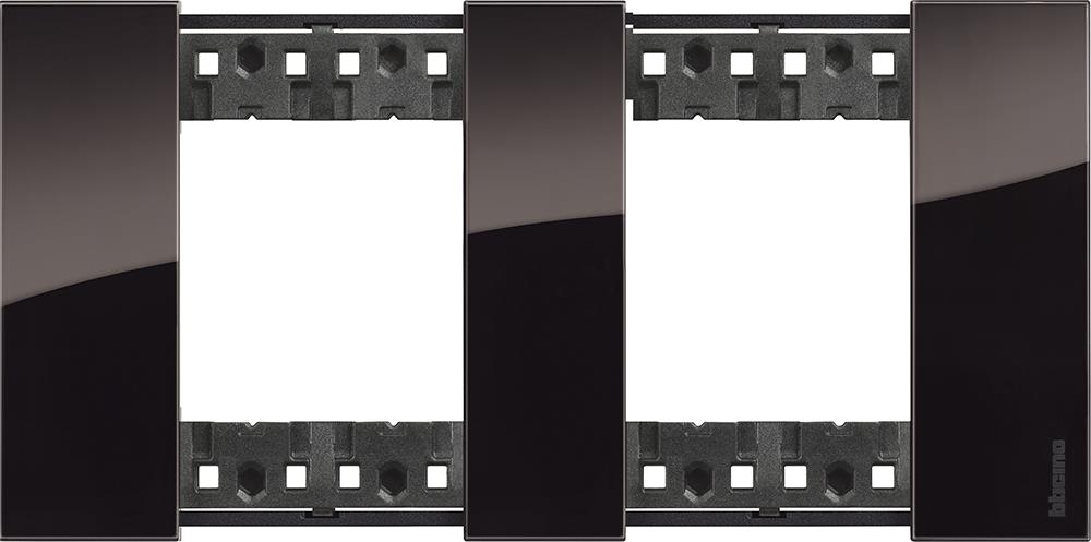 Рамка 2x2 мод. цвят Нощ (Night) Living Now Bticino