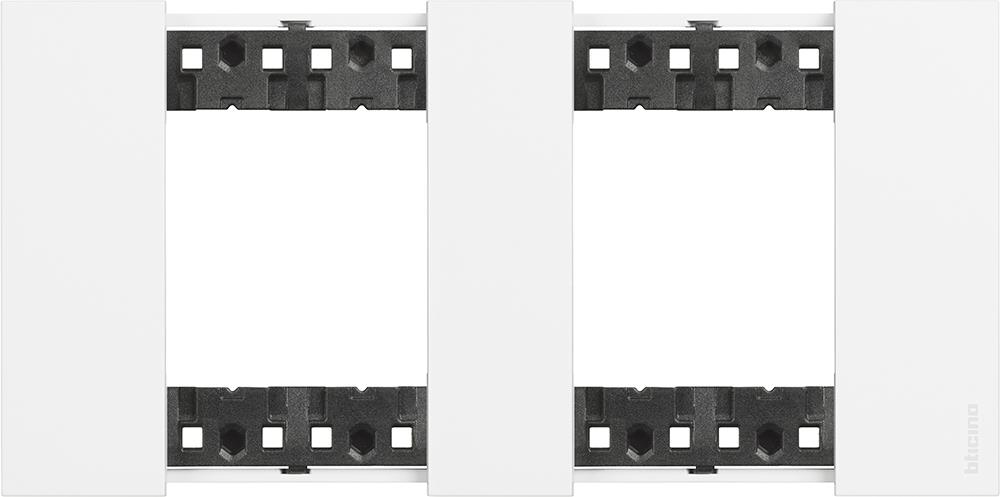 Рамка 2x2 мод. цвят Бял (White) Living Now Bticino