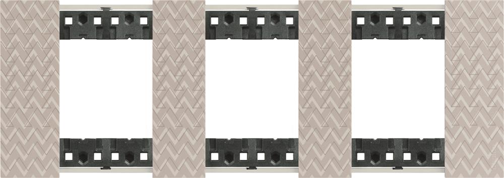 Рамка 3x2 мод. цвят Илюзия (Optic) Living Now Bticino