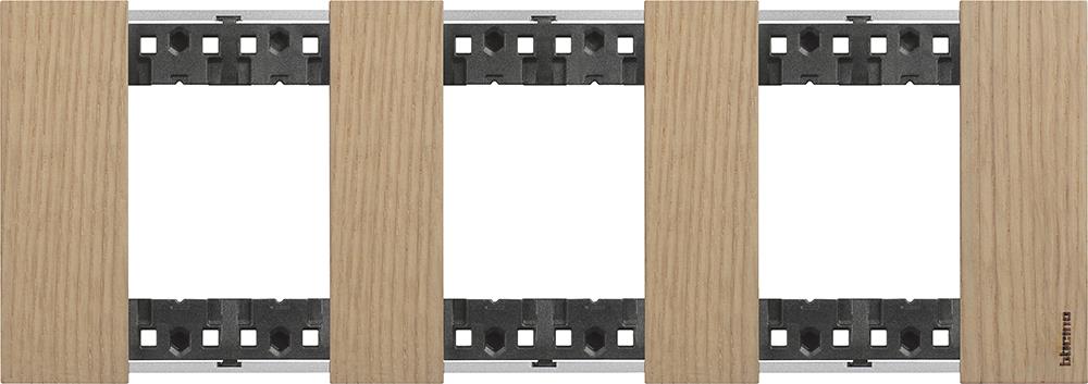 Рамка 3x2 мод. дървена цвят Дъб (Oak) Living Now Bticino