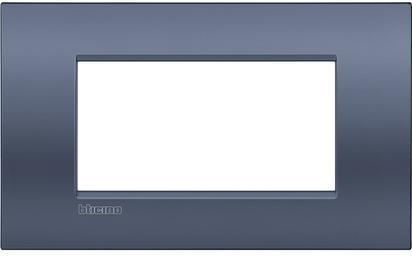 Рамка 4 мод. метална Blue moon AIR LL Bticino 