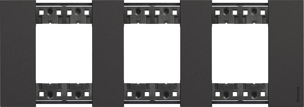 Рамка 3x2 мод. цвят Черен (Black) Living Now Bticino