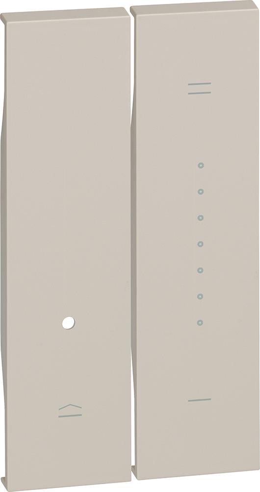 Лицев панел за димер 2 мод. цвят Крем Living Now Bticino