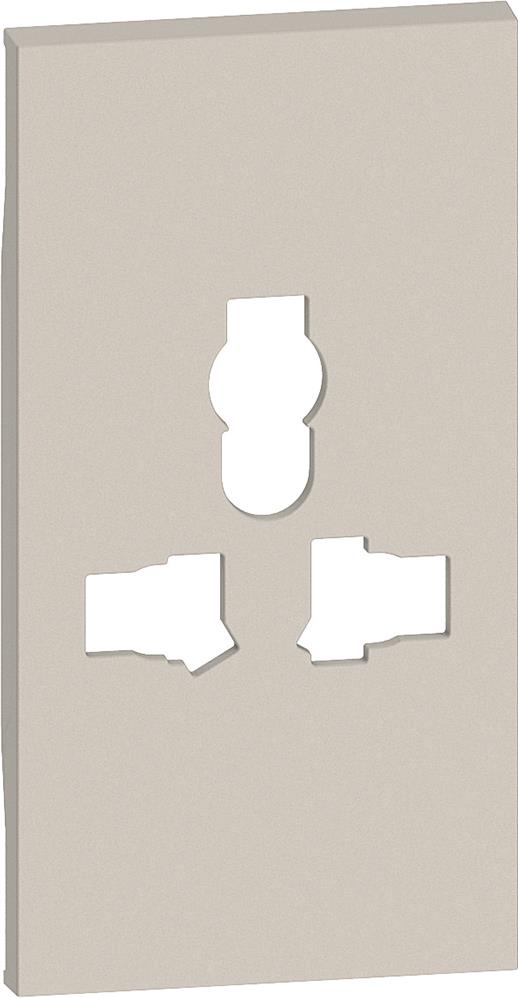 Лицев панел за контакт МУЛТИСТАНДАРТ 2 мод. цвят Крем Living Now Bticino /до изчерпване/