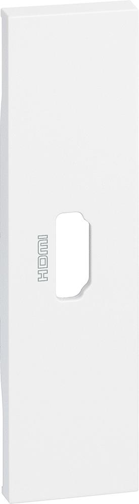 Лицев панел за HDMI розетка 1 мод. цвят Бял Living Now Bticino