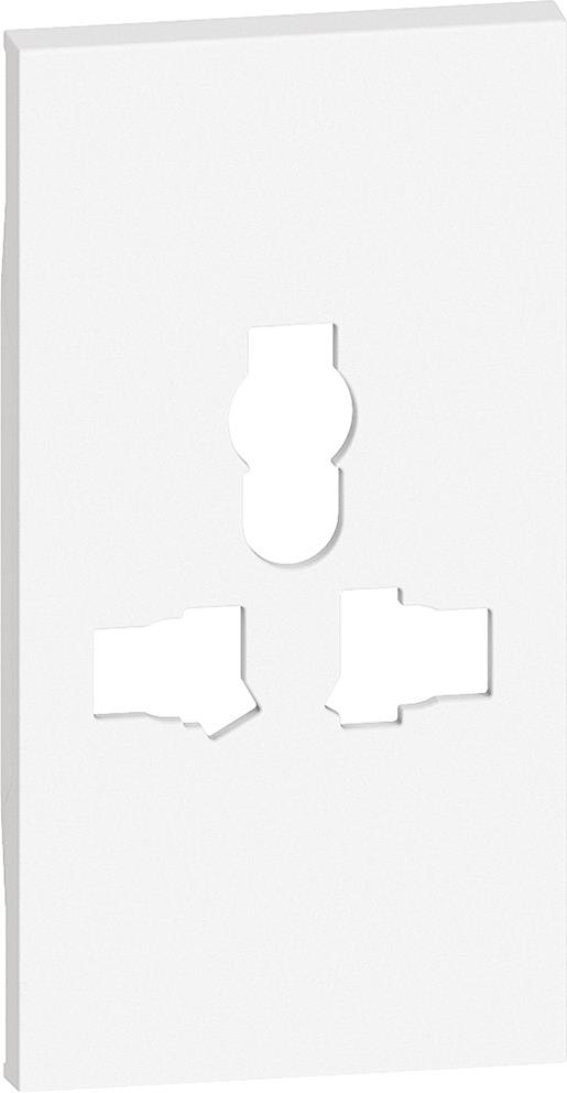 Лицев панел за контакт МУЛТИСТАНДАРТ 2 мод. цвят Бял Living Now Bticino /до изчерпване/