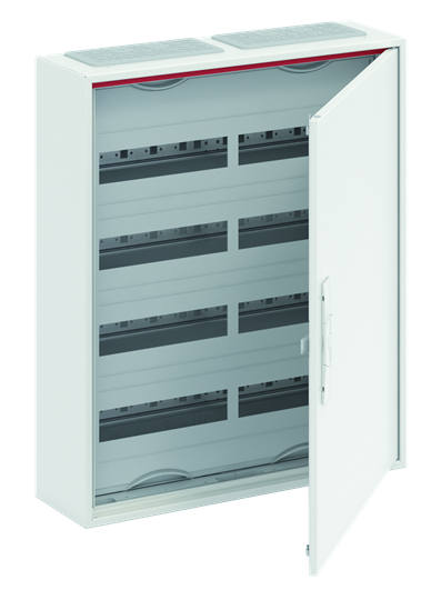 Табло за открит монтаж ComfortLine 4х24мод. CA24V с плътна метална врата IP44 и Н и РЕ клеми ABB