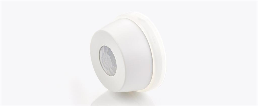 Датчик за присъствие PIR, за открит монтаж на таван, 360°, обхват D7m @ h=2,8m, IP40, EBDSM-PRM, CP Electronics