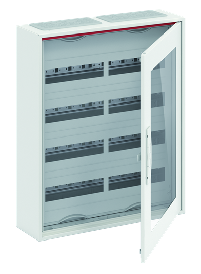 Табло за открит монтаж ComfortLine 4х24мод. CA24VT с прозрачна врата IP44 и Н и РЕ клеми ABB