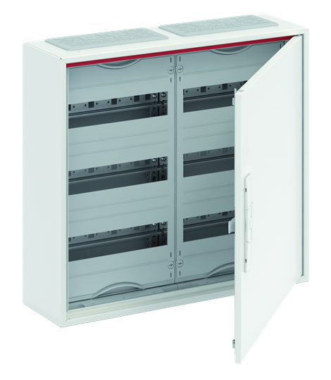 Табло за открит монтаж ComfortLine 3х24мод. CA23V с плътна метална врата IP44 и Н и РЕ клеми ABB