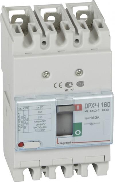 Товаров прекъсвач DPX3-I 160 3P 160A Legrand