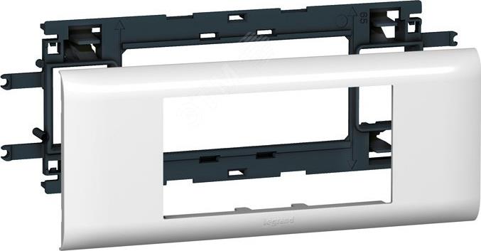 Клип-рамка 4 модула NEW за 65мм капак DLP Legrand