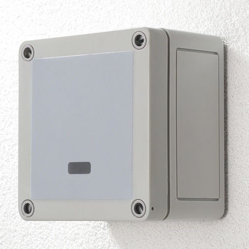 Датчик за присъствие MW, за открит монтаж на стена, 90°, обхват 25m @ h=1,5m, IP66, MWS1A-IP-PRM, CP Electronics