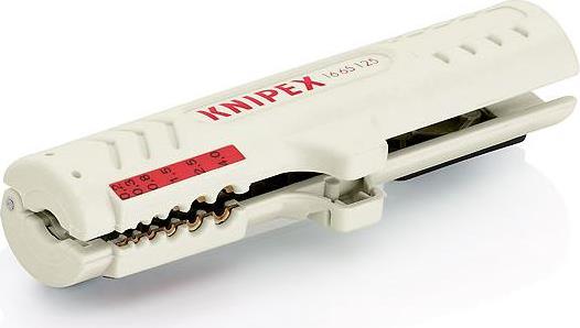 Инструмент за заголване на LAN кабели, сива ръкохватка 125мм, с фиксатор, Knipex