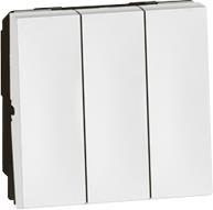 Троен ключ 2 мод. БЯЛ Arteor Legrand /до изчерпване/