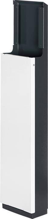 Метална стойка h=1.2m за монтаж на зарядни станции Green'up IK08 Legrand