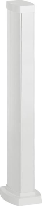 Мини колона с 2 отделения, двустранна, 0.68м, PVC конструкция и капаци, бяла Snap-On Legrand