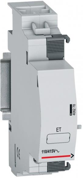 Независим напреженов изключвател /шунт/ 110-415V за TX3/DX3 1 мод. Legrand