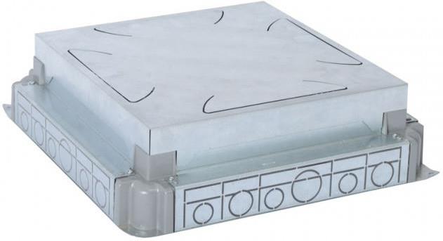 Конзолна кутия за замазка от 65-90мм МЕТАЛНА за подова кутия 24 мод. хориз./16 мод. верт. Legrand