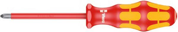 Отвертка PH 2x100, жълто-червена ръкохватка, 162 Kraftform VDE 1000V Wera