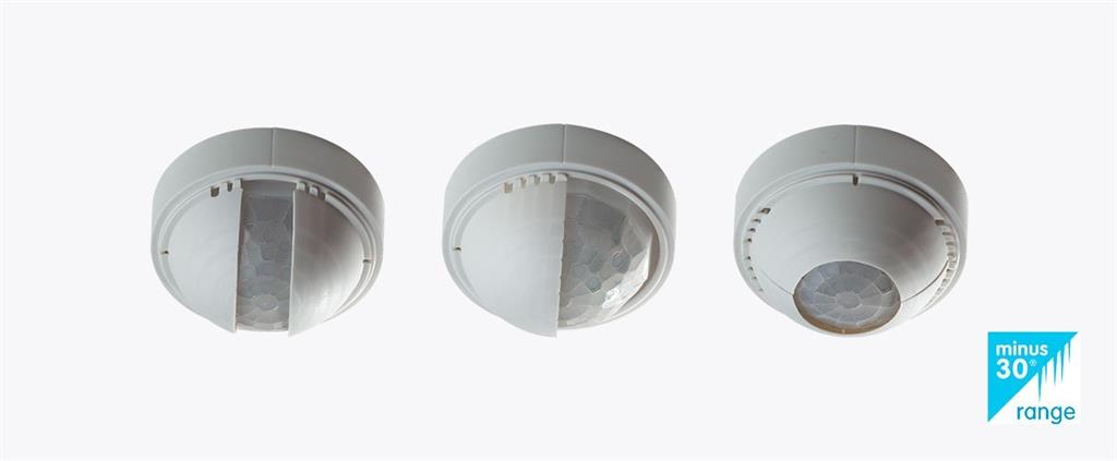 Датчик за присъствие PIR, за открит монтаж или вграждане в таван, 360°, обхват D40m @ 15m, IP40, Legrand /до изчерпване/