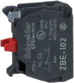 Контактен блок 1NC винтови клеми Ø22mm SE