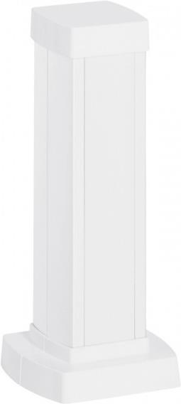 Мини колона с 1 отделение, двустранна, 0.30м, алум. конструкция, PVC капаци, бяла Snap-On Legrand