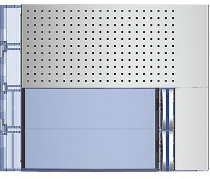 Лицев панел аудио с 2 бутона Sfera Basic Allmetal Bticino