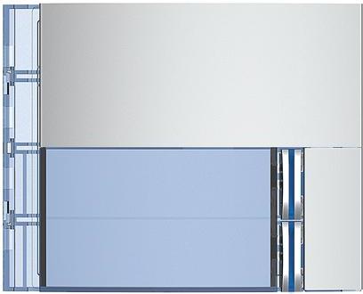 Лицев панел 2 бутона Sfera New Allmetal Bticino