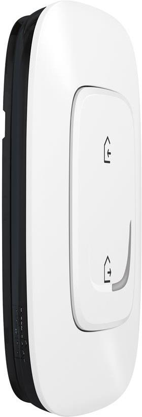 Сценариен ключ БЕЗжичен излизам/прибирам се Smart Valena Allure Бял с рамка Legrand с Netatmo