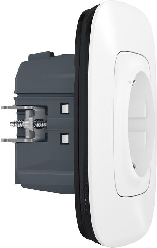 Контакт шуко 16A Smart Valena Allure Бял с рамка Legrand с Netatmo